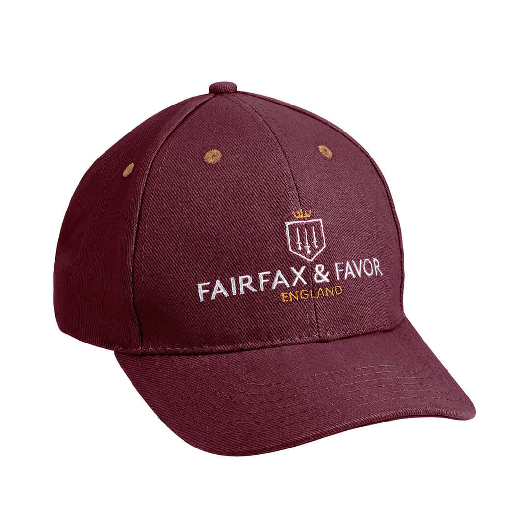 The Fairfax & Favor Signature Cap in Burgundy#Burgundy