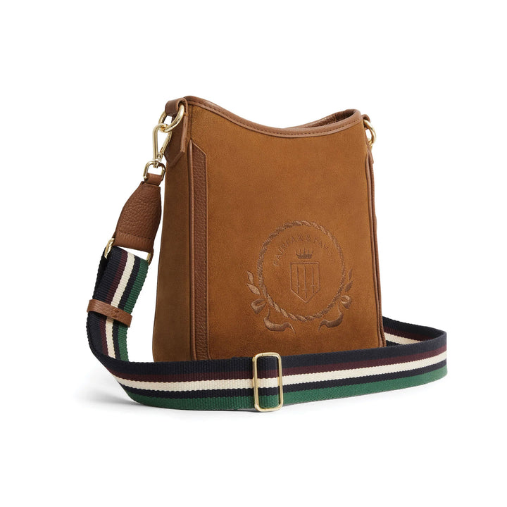 Fairfax & Favor Richmond Messenger Bag Suede