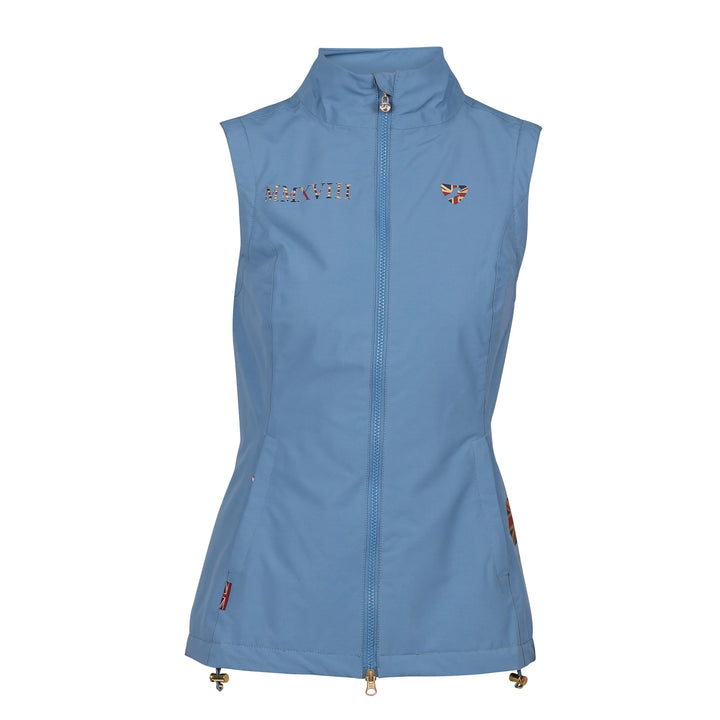 The Aubrion Ladies Team Gilet in Steel Blue#Steel Blue