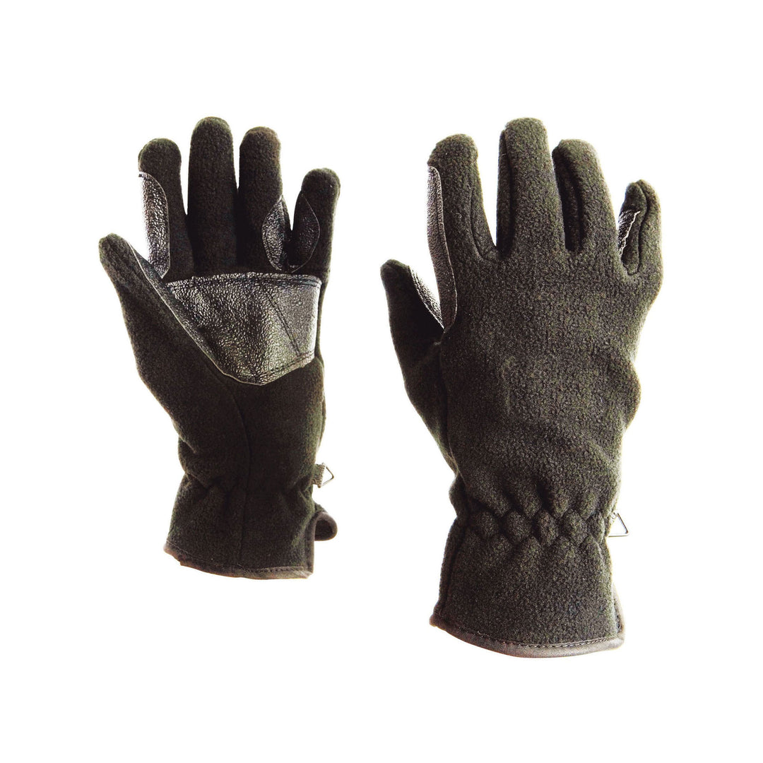 The Dublin Childs Polar Fleece Riding Gloves in Black#Black