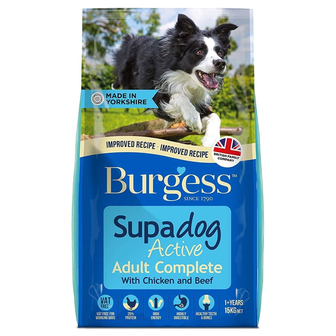 Burgess Supadog Active Dog 12.5kg