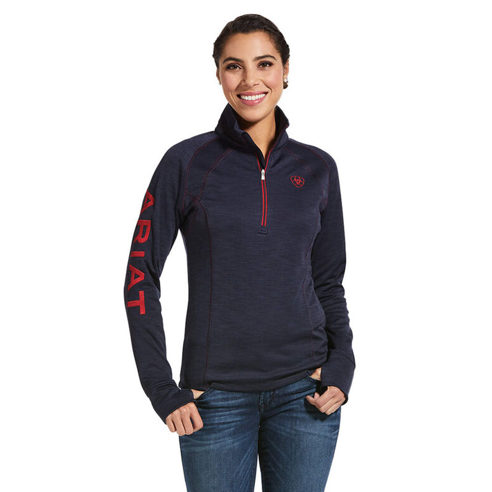 Ariat Ladies Tek Team 1/2 Zip Sweatshirt