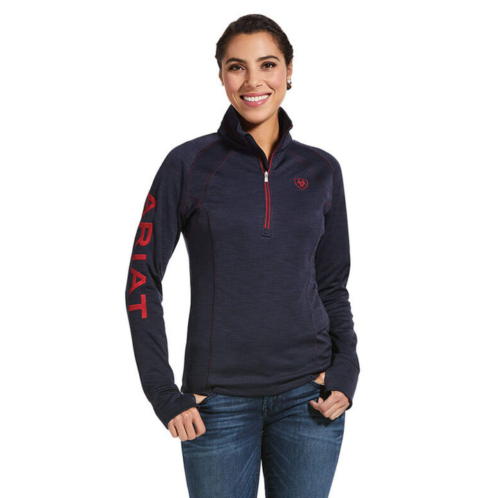 Ariat Ladies Tek Team 1/2 Zip Sweatshirt