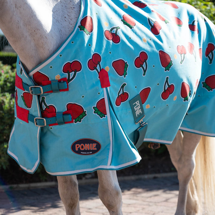 Gallop Berry Print 0g Standard No Fill Turnout Rug