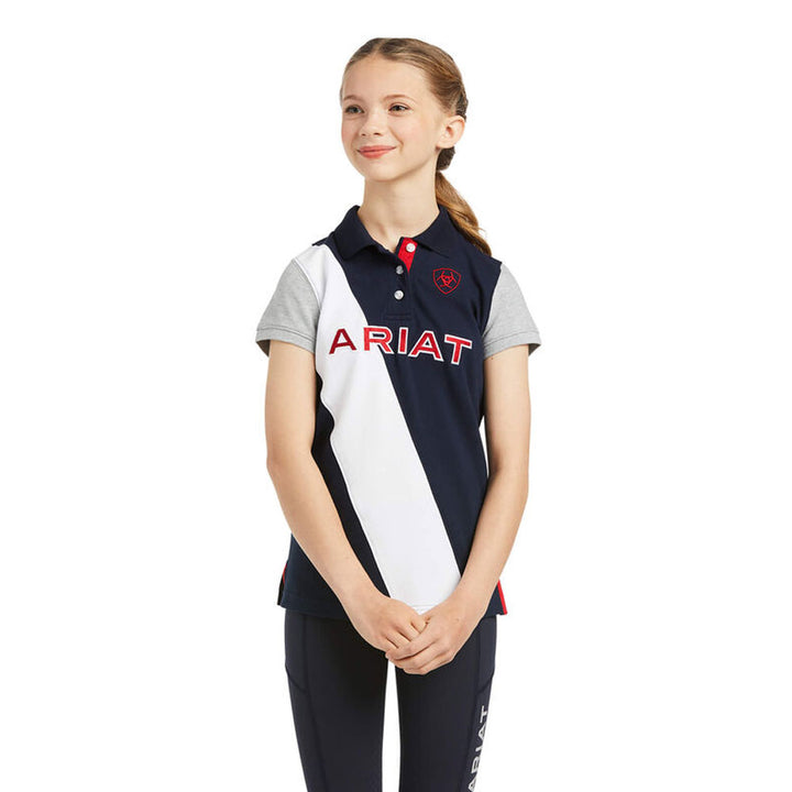 Ariat Youth Taryn Button SS Polo