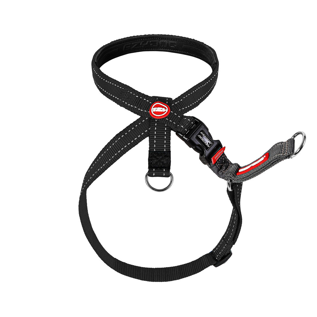 The Ezydog Crosscheck Harness in Black#Black