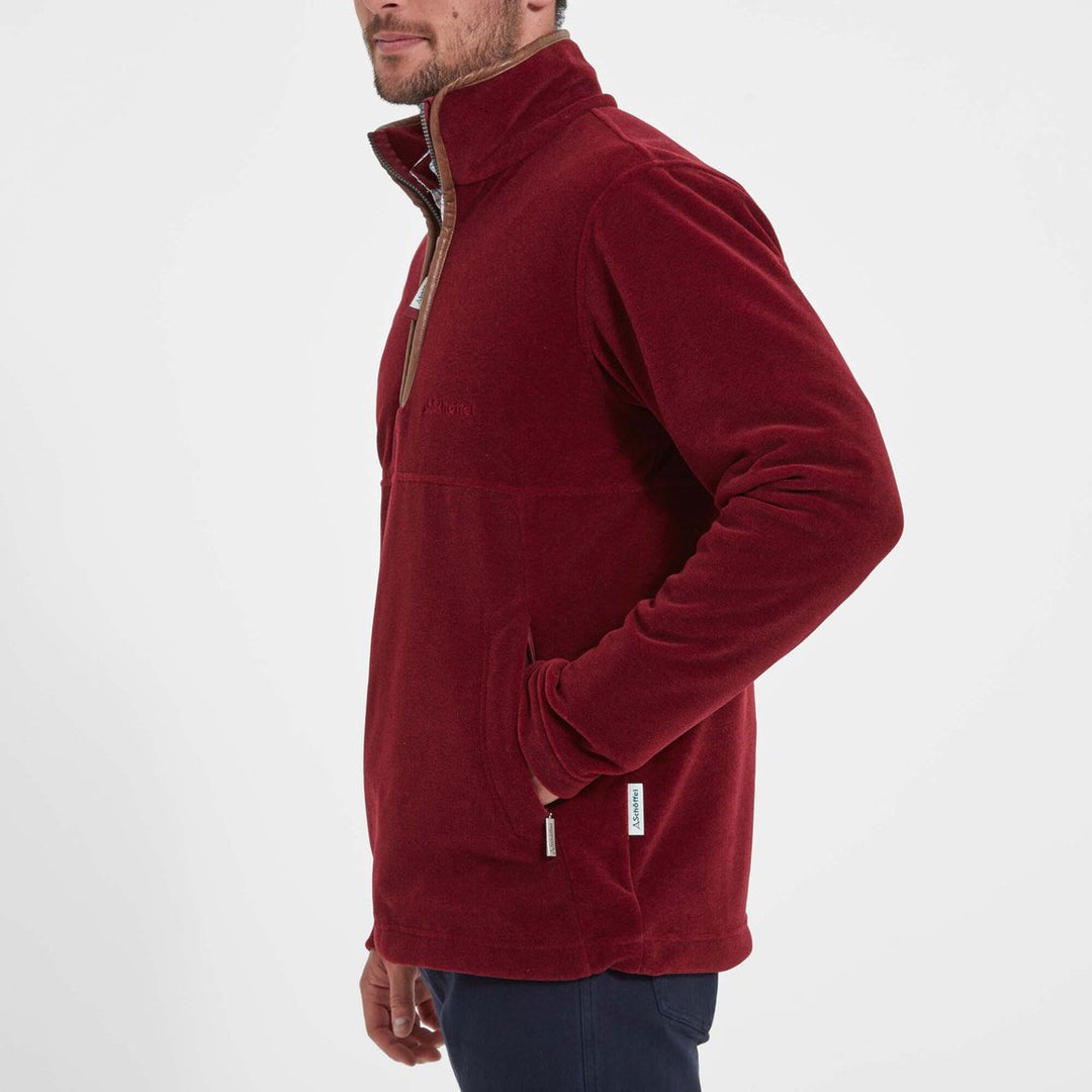 Schoffel Mens Berkeley 1/4 Zip Fleece