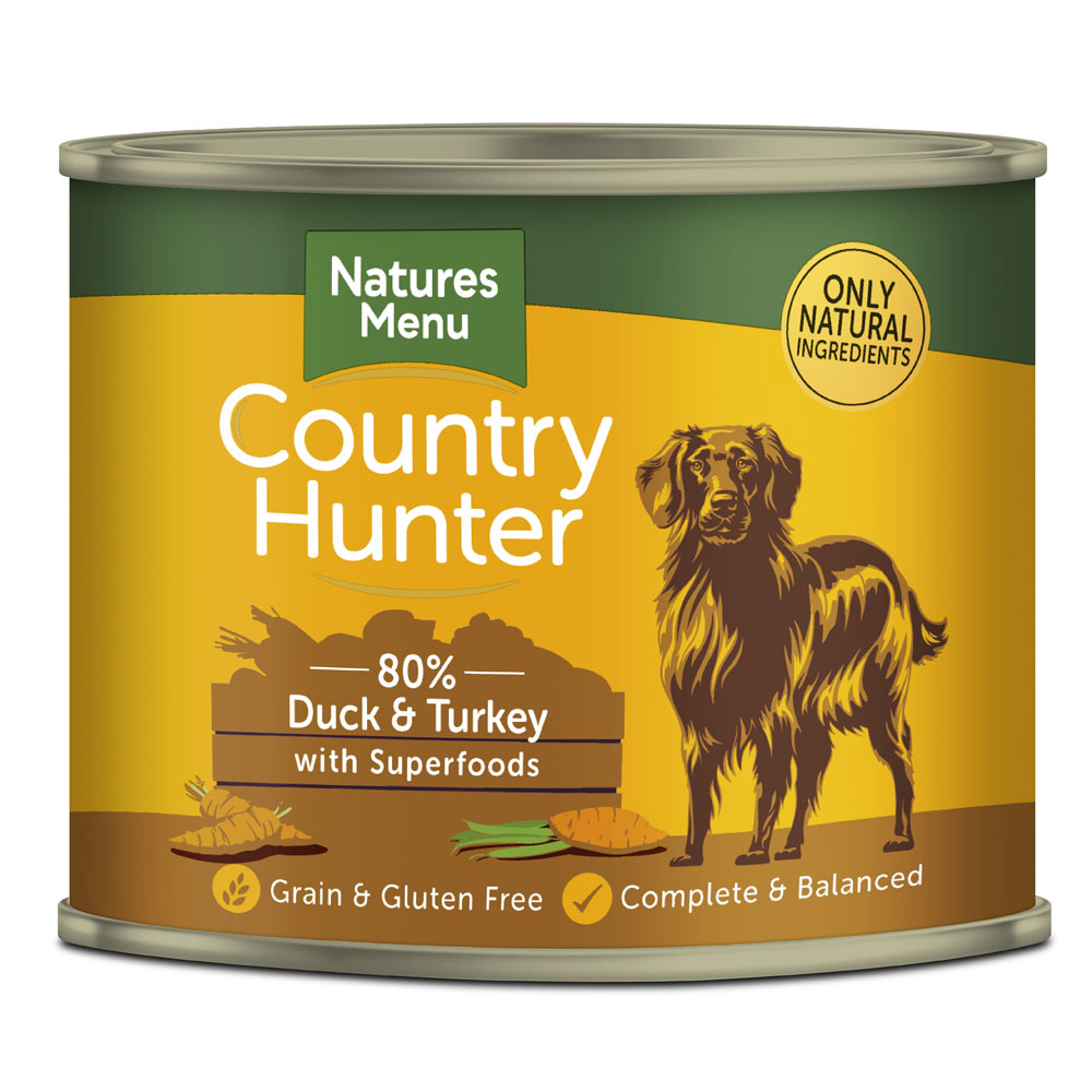 Country Hunter Duck & Turkey Dog Can 600gOne Size