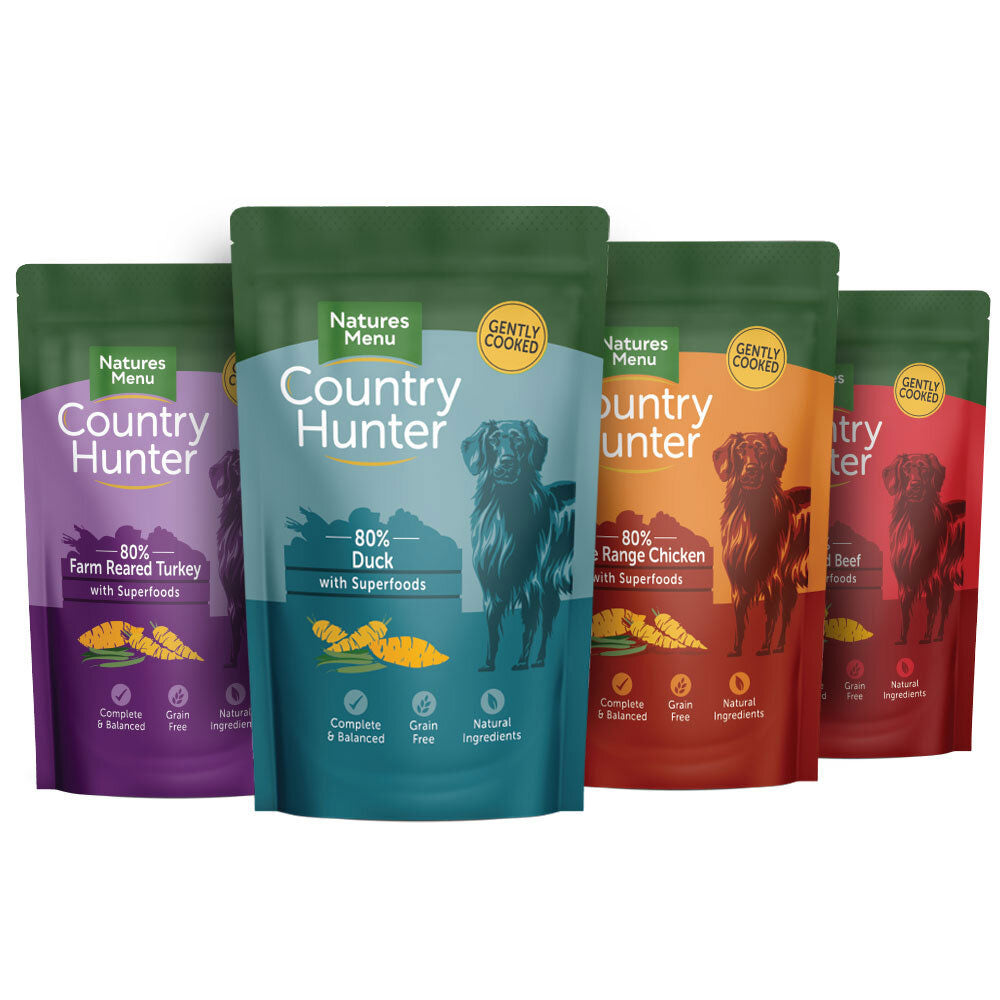 Country Hunter Dog Pouch Multipack 12 x 150g