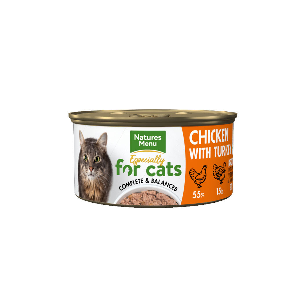 Natures Menu Cat Tin Chicken & Turkey 85g