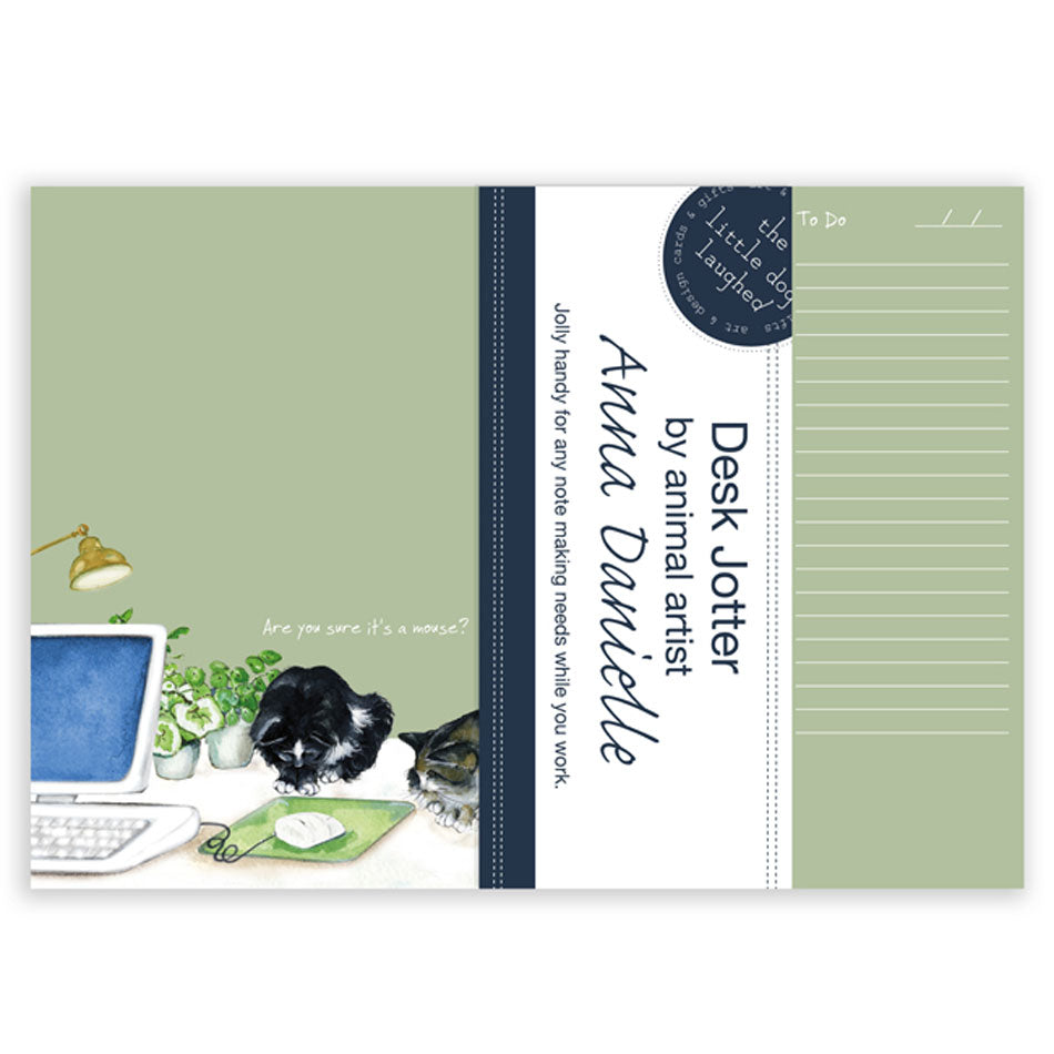 The Little Dog Laughed 'Office Cats' A4 Desk Jotter