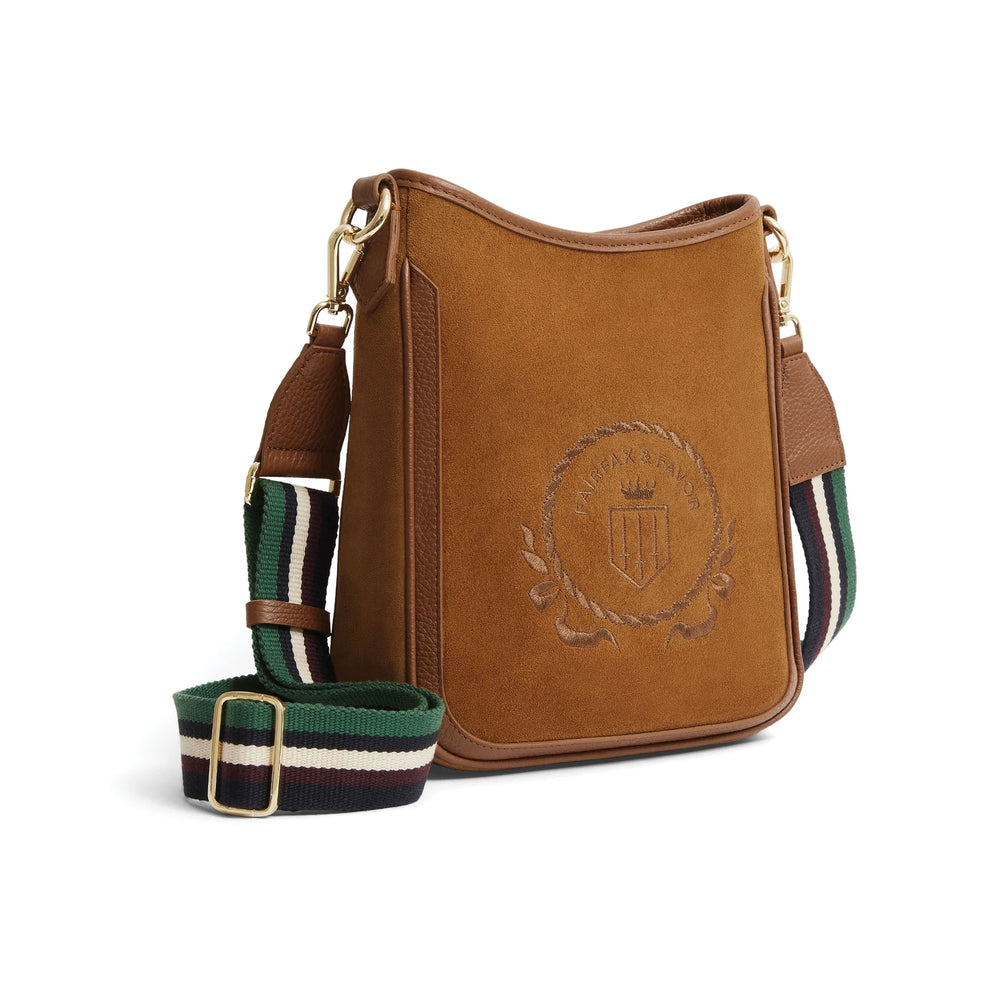 Fairfax & Favor Richmond Messenger Bag Suede