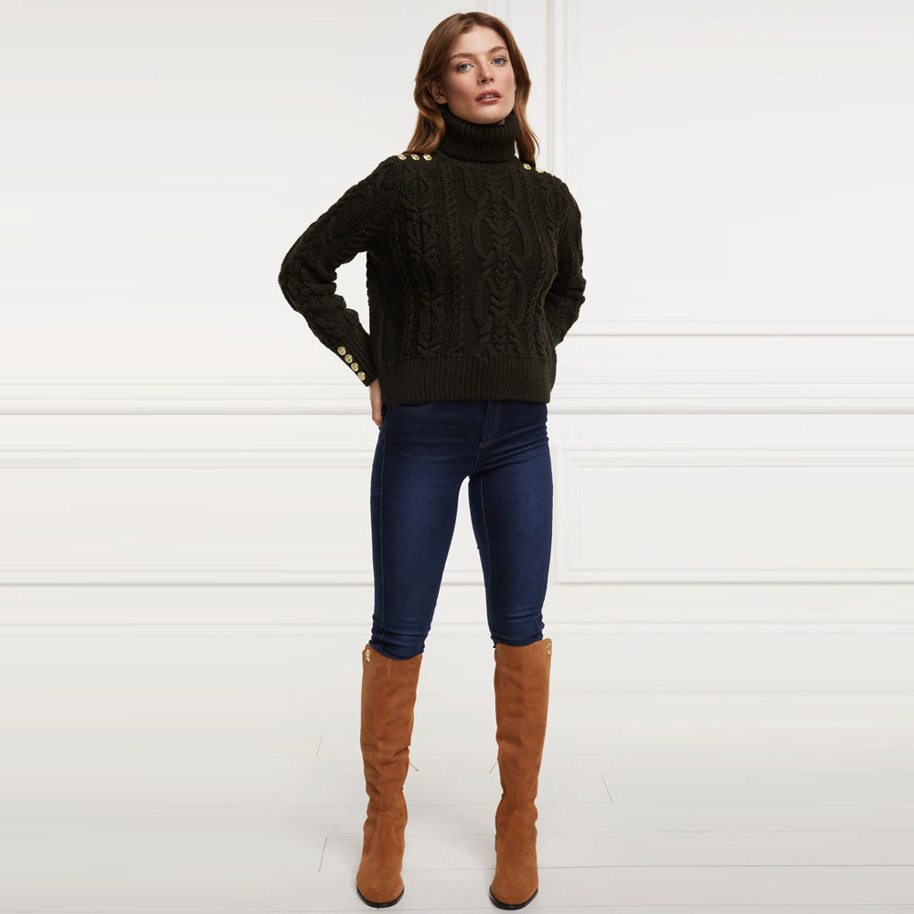 Holland Cooper Ladies Belgravia Cable Knit