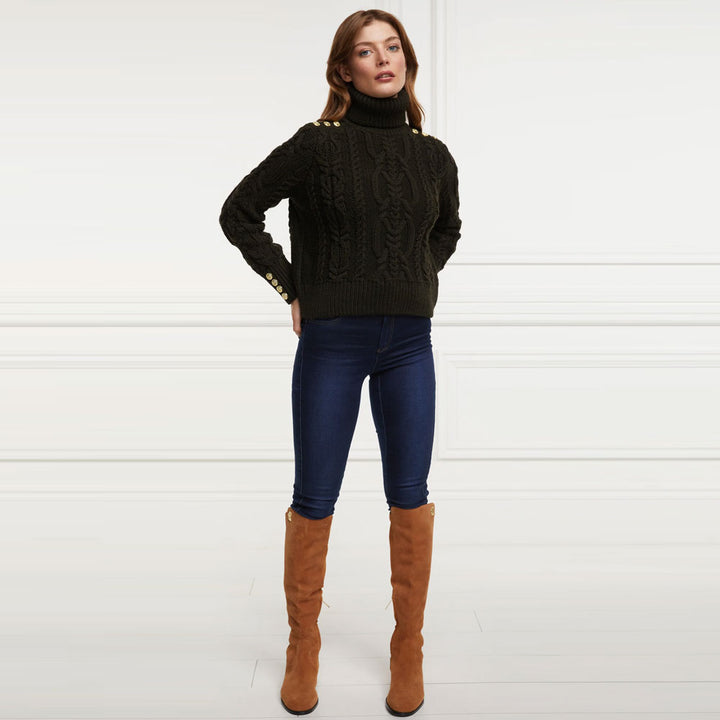 Holland Cooper Ladies Belgravia Cable Knit