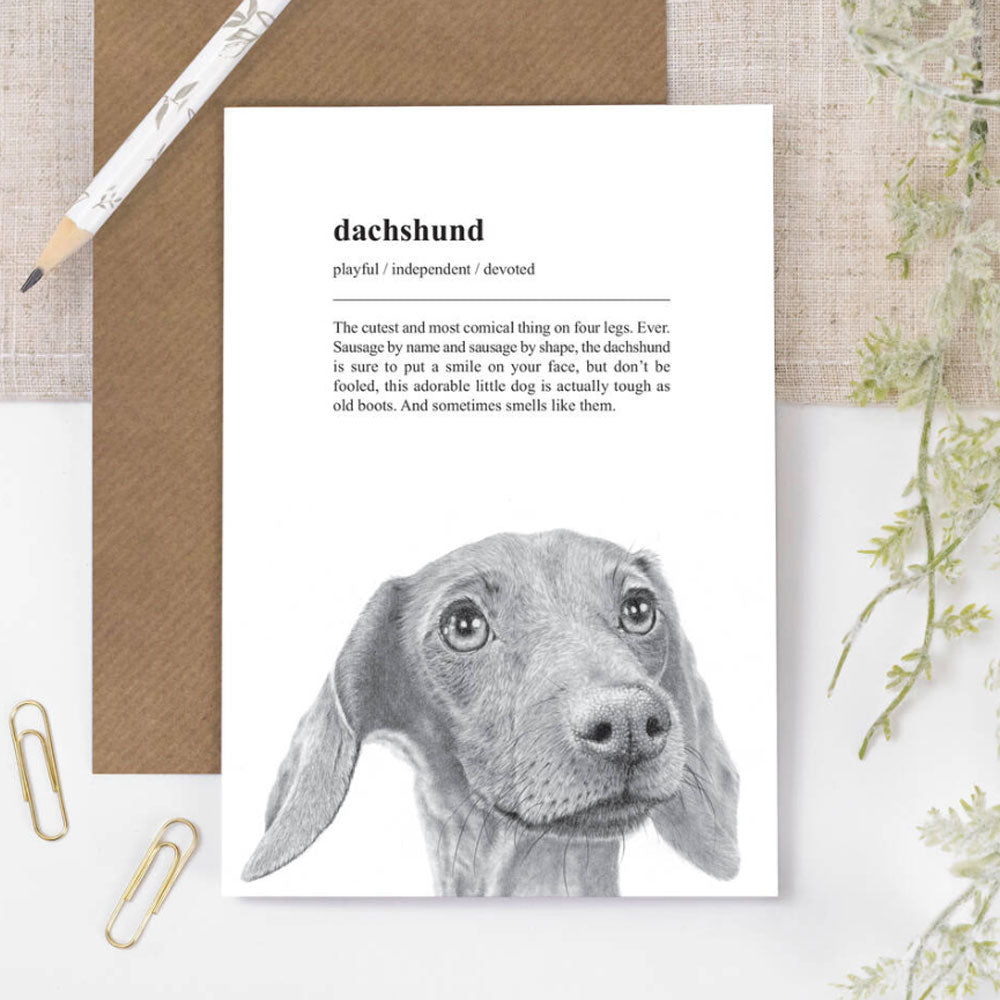 Coulson Macleod Pooch Dachshund Card