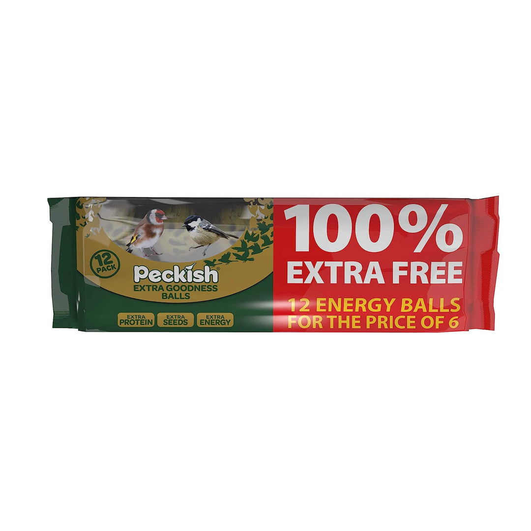 Peckish Extra Goodness Energy Ball 6 + 6 free
