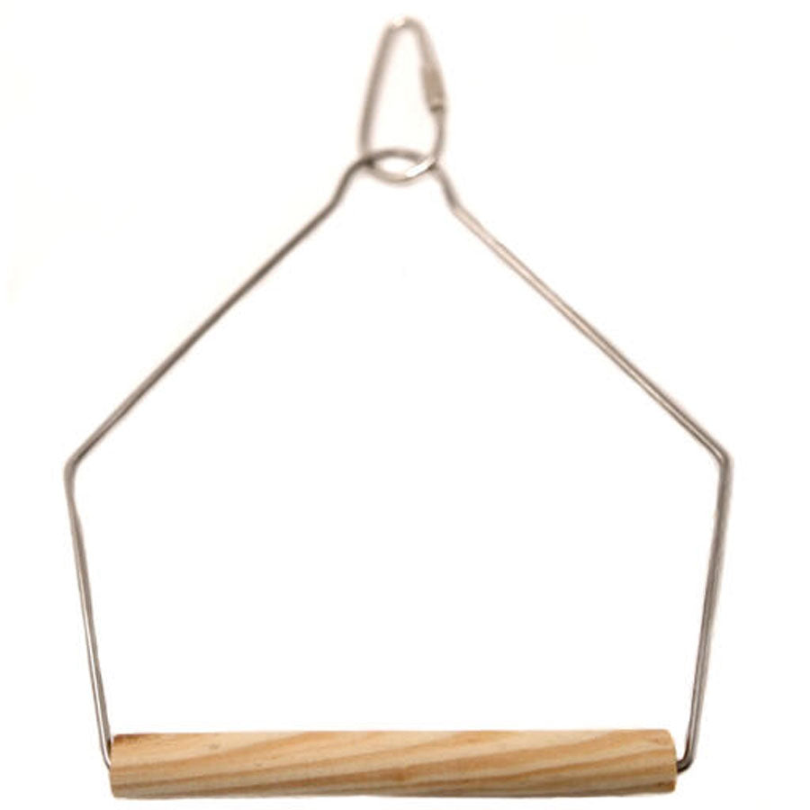 Happy Pet Wooden Bird Swing 16cm