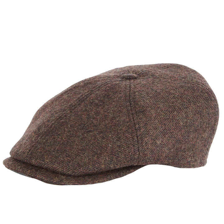 Barbour Mens Claymore Bakerboy in Dark Brown#Dark Brown