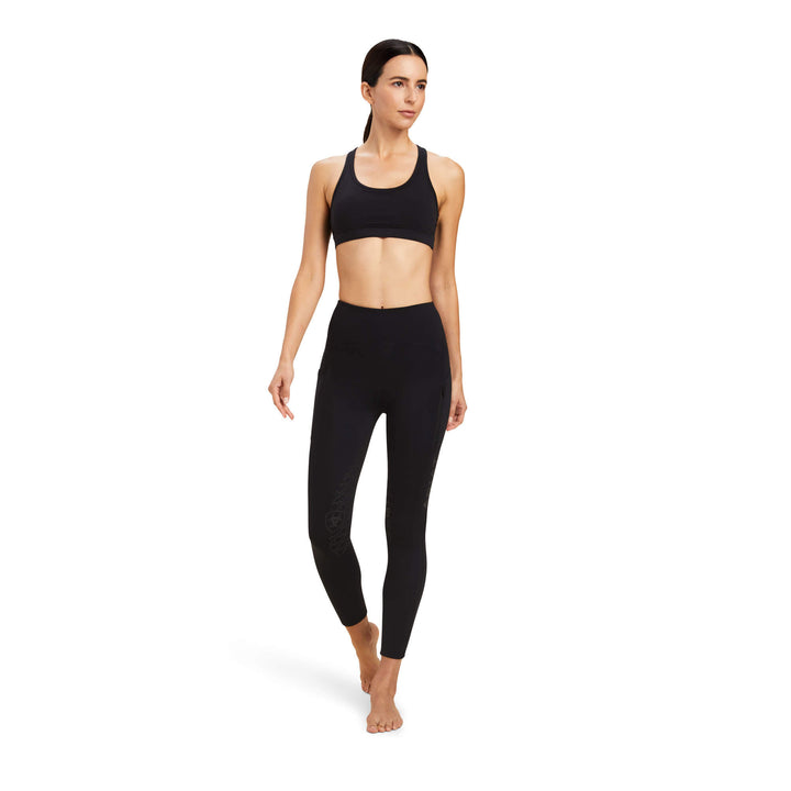 The Ariat Ladies Venture Thermal Tights in Black#Black