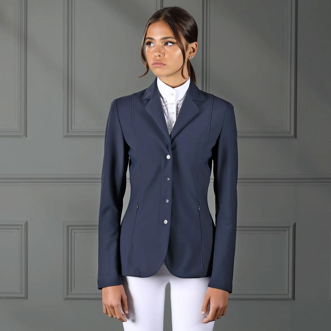 The Aubrion Ladies Dartford Show Jacket in Navy#Navy