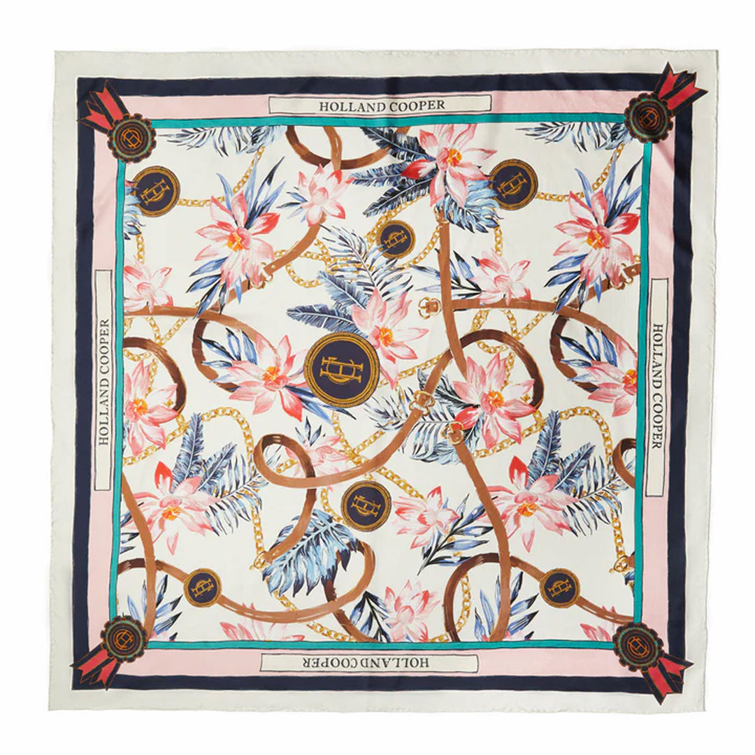 Holland Cooper Ladies Silk Scarf