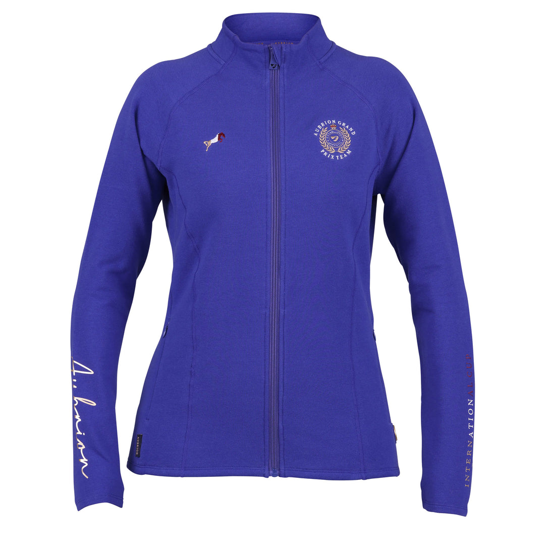 The Aubrion Ladies Team Midlayer in Blue#Blue