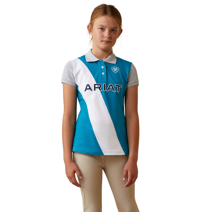 Ariat Youth Taryn Button SS Polo