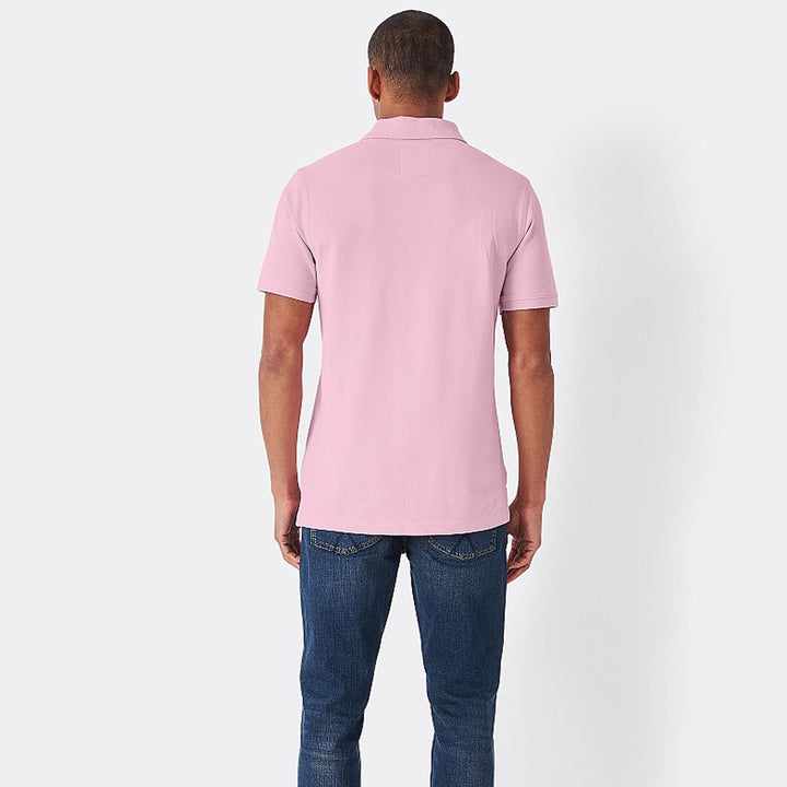 Crew Mens Classic Pique Polo#Pink