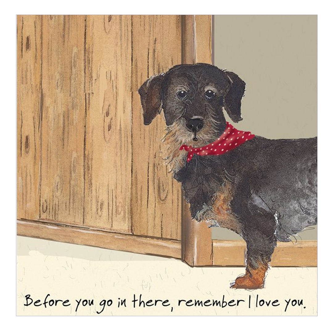 The Little Dog Laughed 'Dash' Digs & Manor Card
