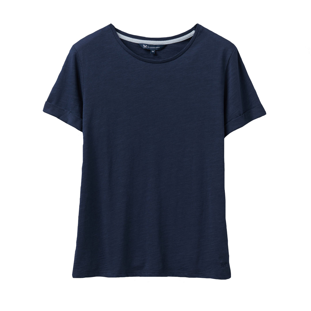 Crew Ladies Perfect Crew Slub T-Shirt#Navy