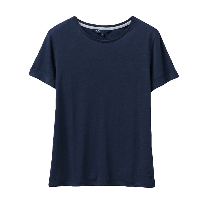 Crew Ladies Perfect Crew Slub T-Shirt#Navy