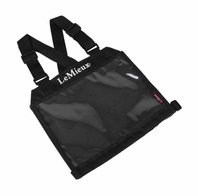 The LeMieux Eventing Bib in Black#Black