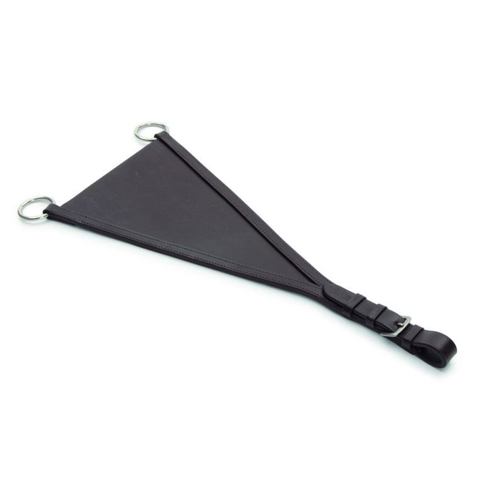 The Shires Blenheim Bib Martingale Attachment in Black#Black