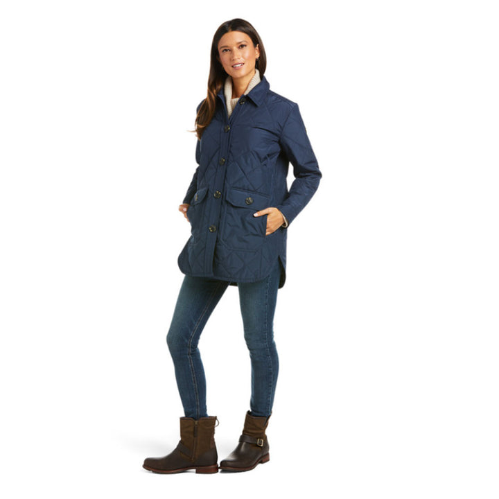 Ariat Ladies Belmont Shirtjack Lightweight Quilt Jacket