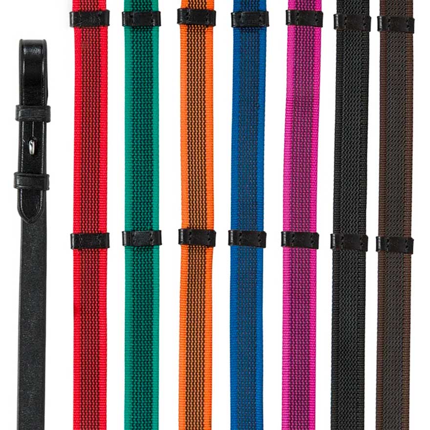 Shires Aviemore Continental Rubber Grip Reins