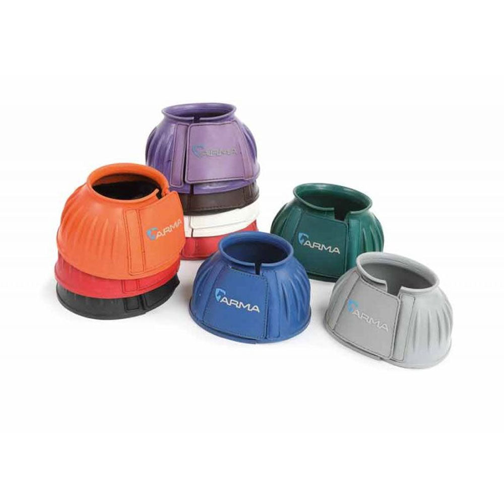 Shires Arma Touch Springglocken – Aus 6 Mm Rotem Gummi, Weich & Robust – Für Reitsport & Training