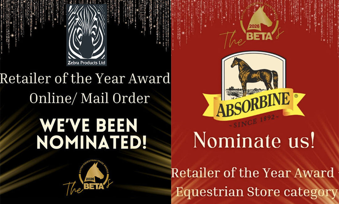 Zebra Products and Absorbine Retailer of the Year Nominations
