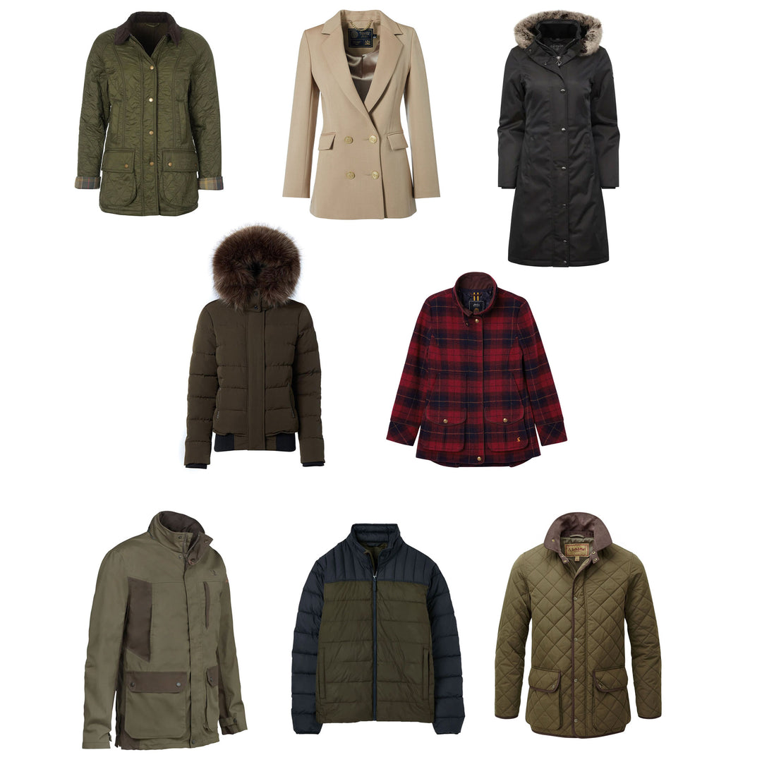 Keep cosy this winter in our range of Coats and Knitwear for Ladies and Gents ...
