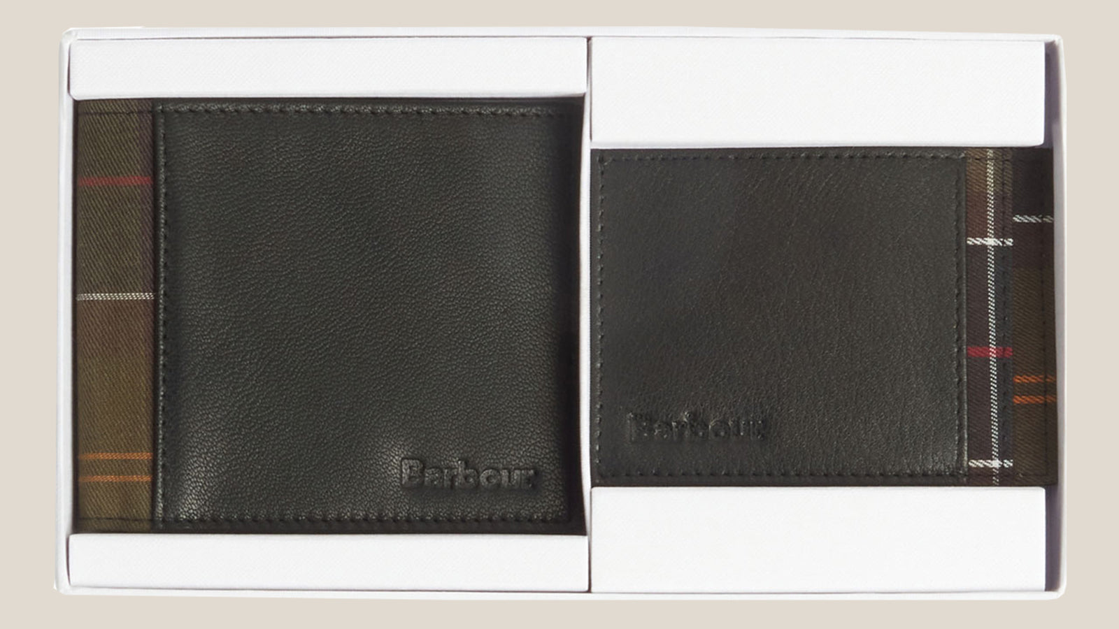 Barbour leather wallets & card holder