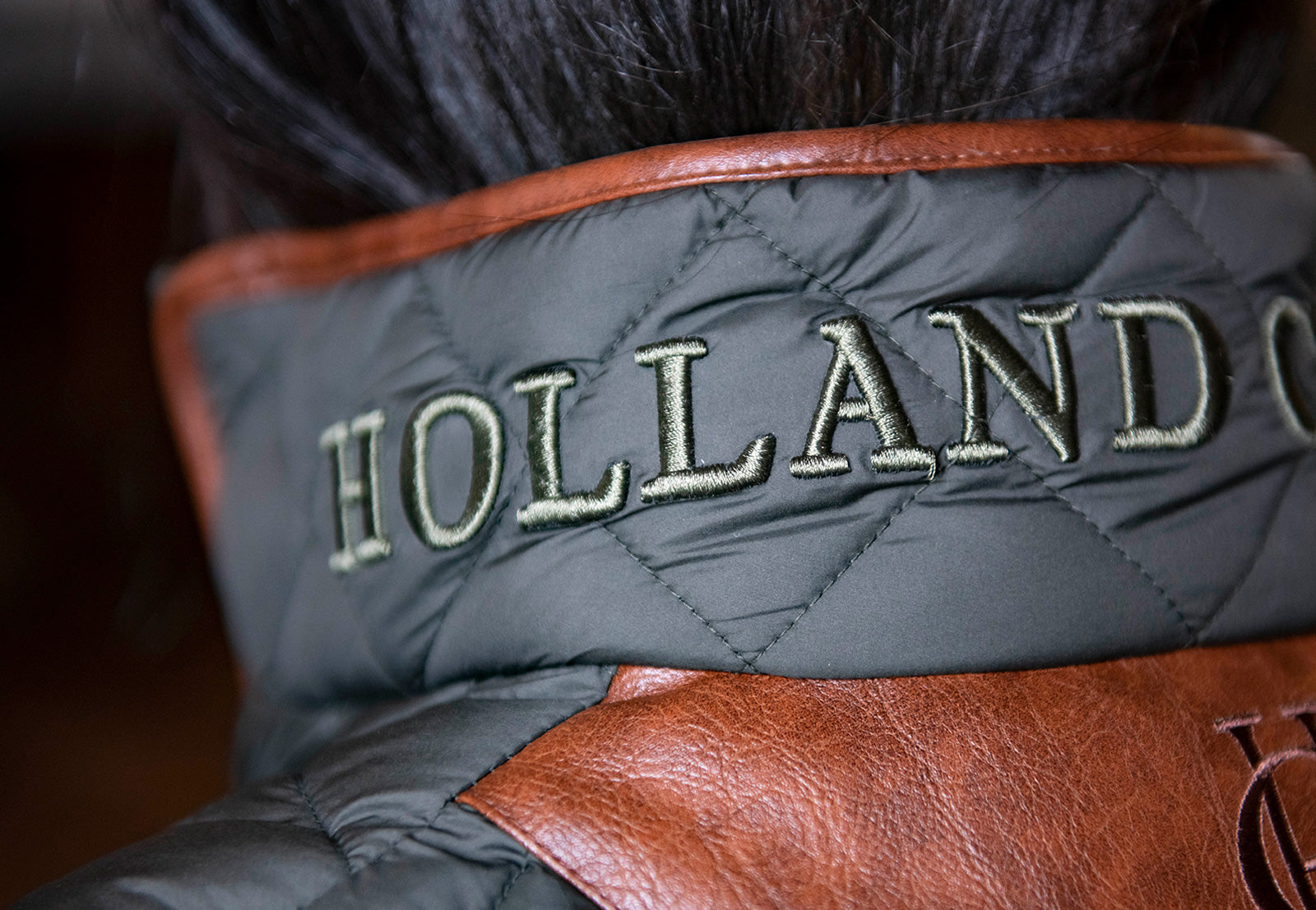 Holland Cooper logo embroidery