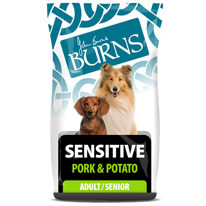 Burns Adult Dog Sensitive with Pork & Potato
