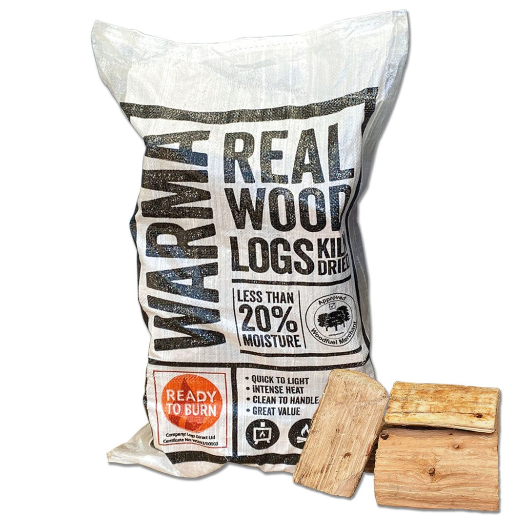 Warma Kiln Dried Medium Real Wood Logs