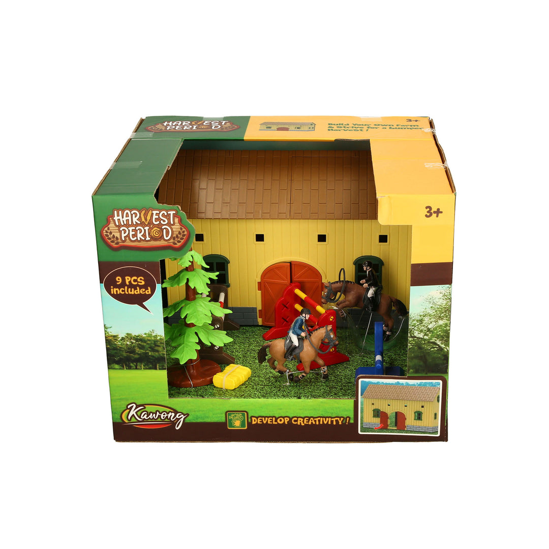 Platinum Toy Equestrian Event Set with Stable