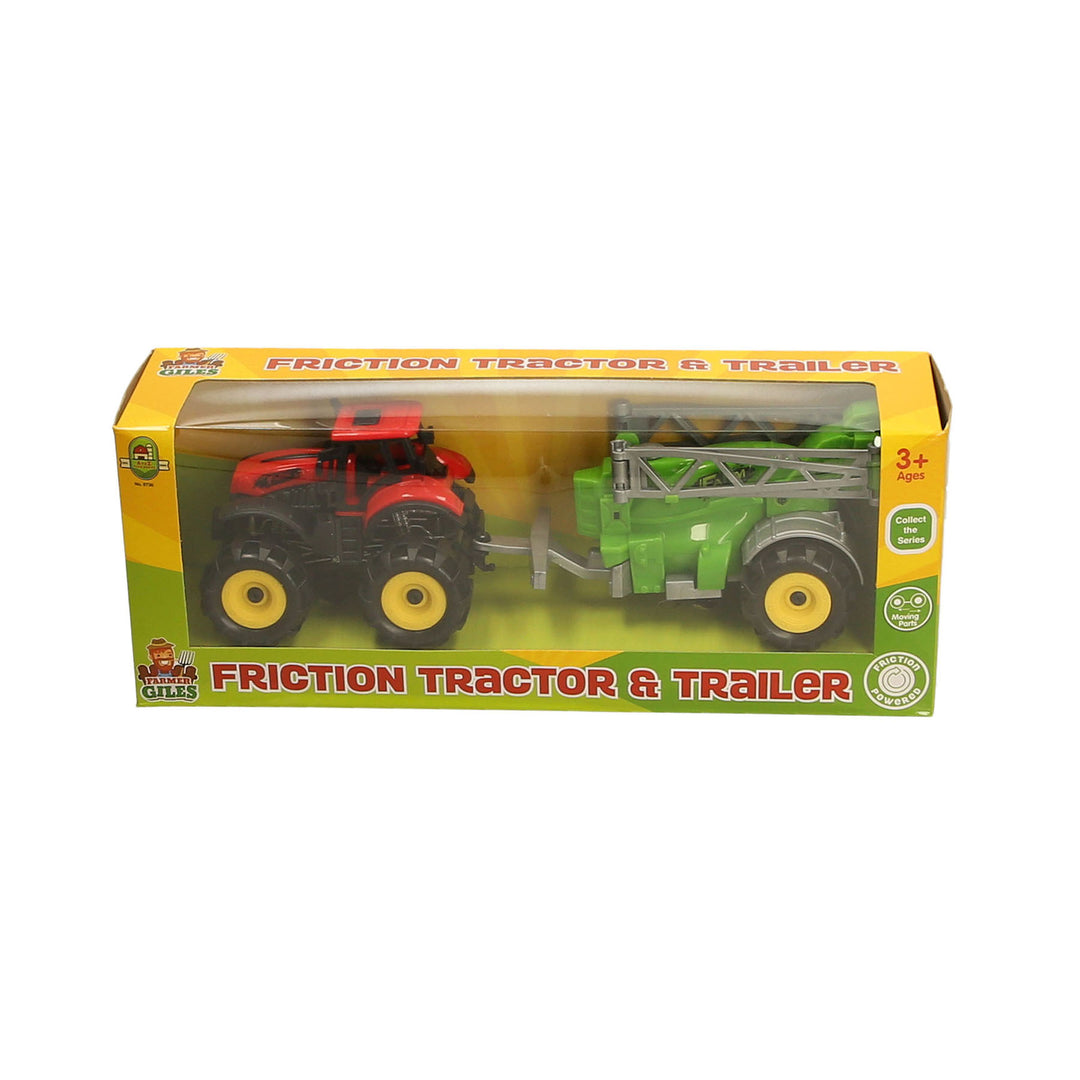 Platinum Toy Farm Tractor with Trailer