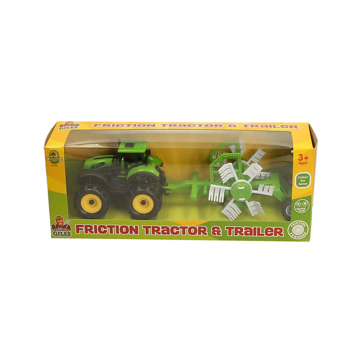 Platinum Toy Farm Tractor with Trailer