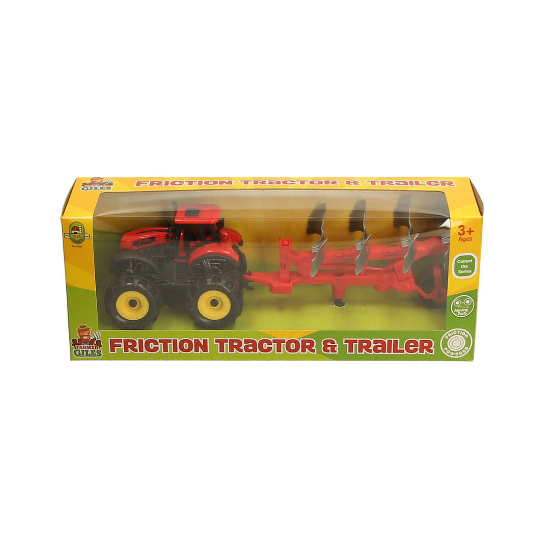Platinum Toy Farm Tractor with Trailer