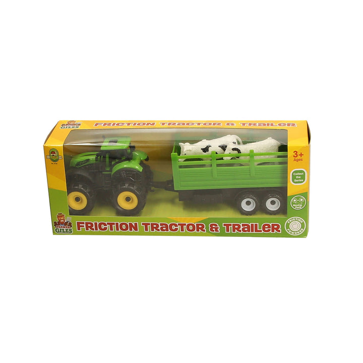 Platinum Toy Farm Tractor with Trailer
