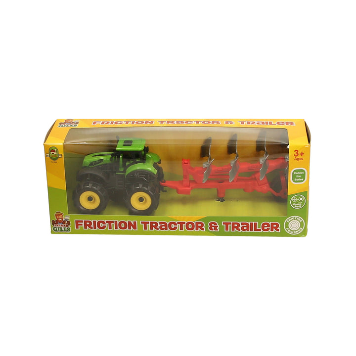 Platinum Toy Farm Tractor with Trailer