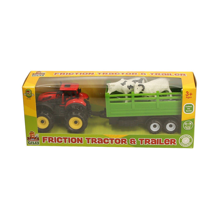 Platinum Toy Farm Tractor with Trailer