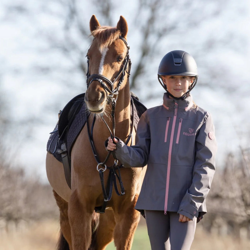 Equidry Girls Varsha Waterproof Riding Jacket